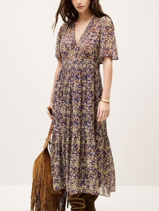 ba&sh Dresses & Skirts - Ba&sh LARIOL short-sleeved dress